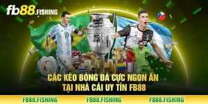 Các kèo bóng đá cực ngon ăn tại nhà cái uy tín FB88