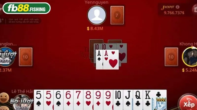 Các tổ hợp bài phổ biến trong game bài miền Nam