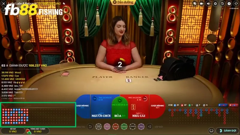 Cách bắt cầu bệt trong Baccarat