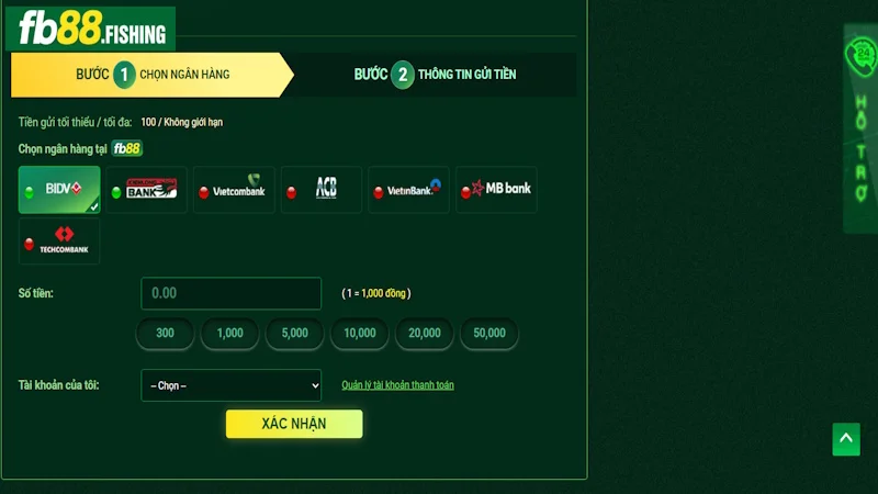 Câu hỏi thường thấy của hội viên liên quan tới nạp tiền FB88