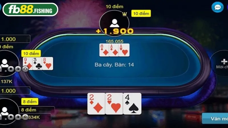 Có nhiều phiên bản khi chơi bài cào tại FB88