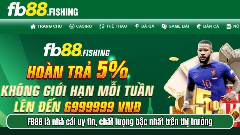 FB88 là nhà cái uy tín, chất lượng bậc nhất trên thị trường