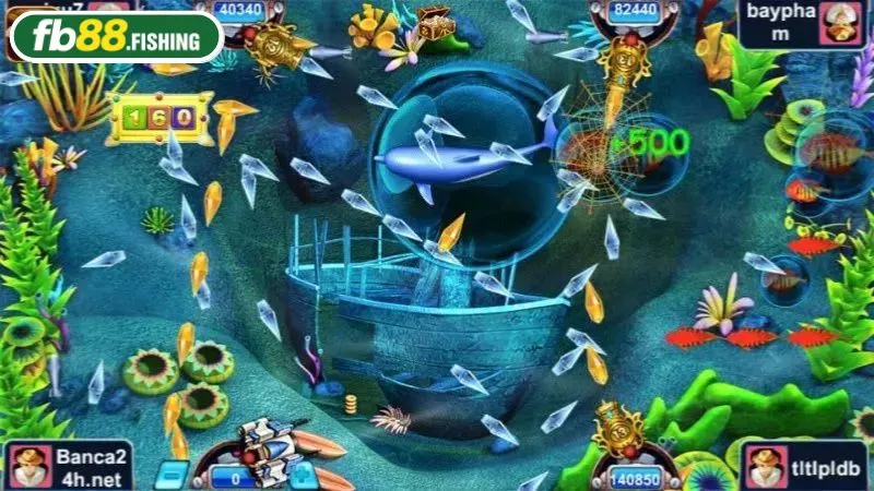 Game bắn cá rùa xanh với hàng trăm sinh vật độc đáo