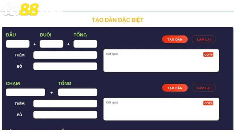 Lưu ý để tạo dàn dễ thắng lớn